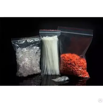Пакеты грипперы с Zip-Lock замком прозрачные