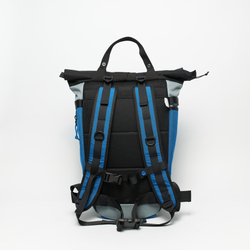 Рюкзак Rolltop Grubo 500 светло-серый/небесно-голубой