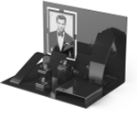 Подиум для мужских ювелирных изделий в комплекте