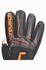 Вратарские перчатки Reusch Attrakt Advance Finger Support Junior - черный