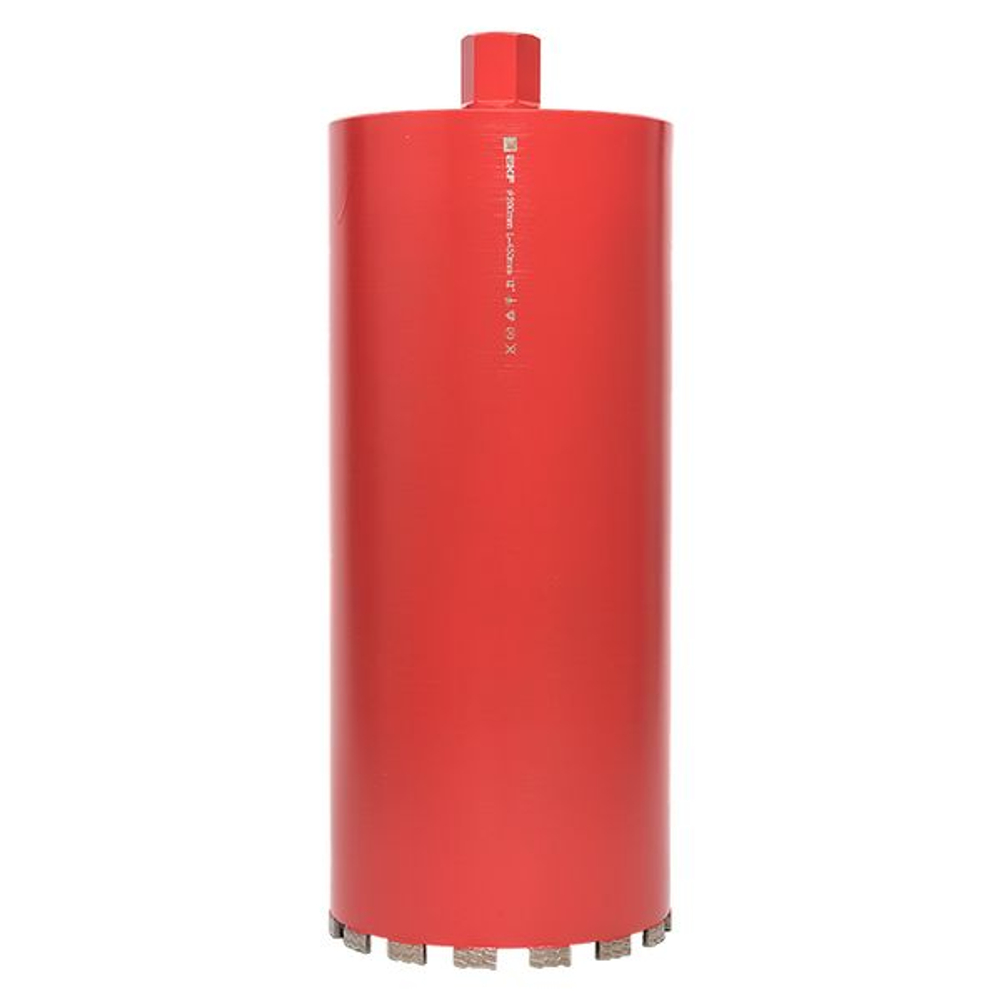 Коронка алмазная (проходка) WCHP-200/450 (1 ¼″ UNC) EKF Expert (2.00 шт.)
