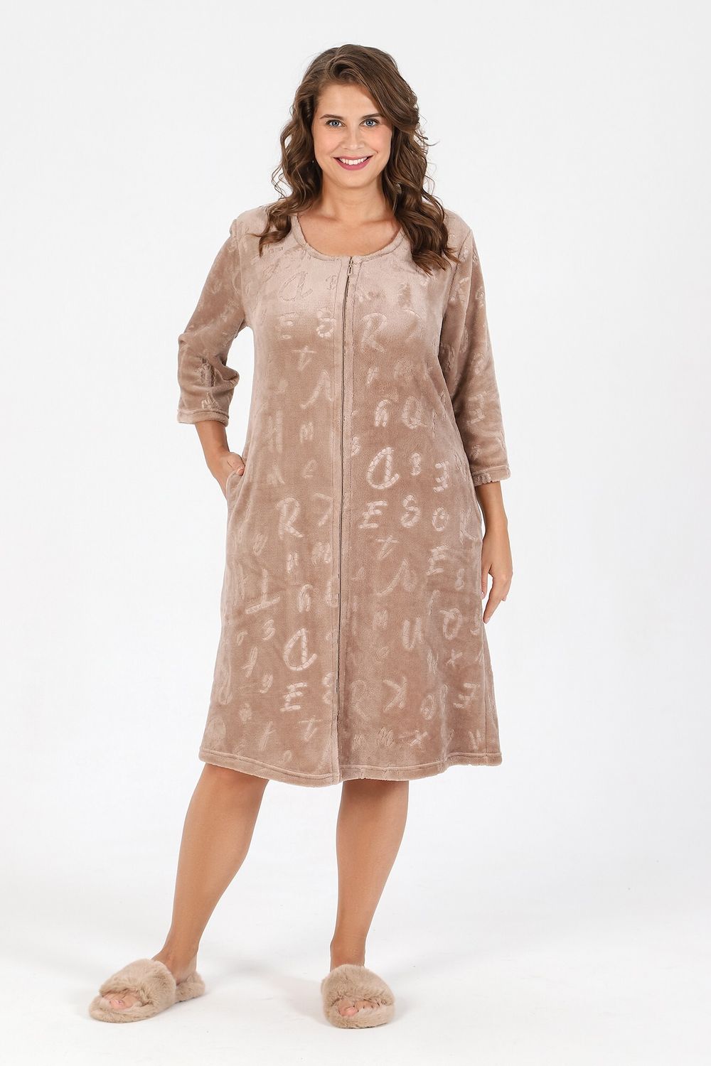 Халат Танси-1 Виотекс БЕЖЕВЫЙ