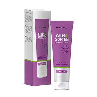 Пенка для умывания с азуленом CONSLY Calm&Soften Cleansing Foam 120 мл