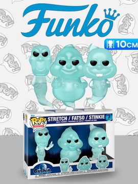Фигурка Funko POP! Movies Casper 30th Ghostly Trio Stretch/Fatso/Stinkie 3PK 86337 / Фигурка Фанко ПОП! по мотивам фильма "Каспер", Стретч, Фатсо и Стинки