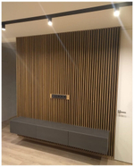 Декоративные рейки из Сосны 20х50мм