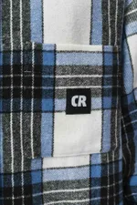 Рубашка Codered Harbor Wide Молочный/Голубой/Черный