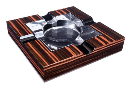 Пепельница сигарная Howard Miller на 4 сигары Желтое Эбеновое дерево