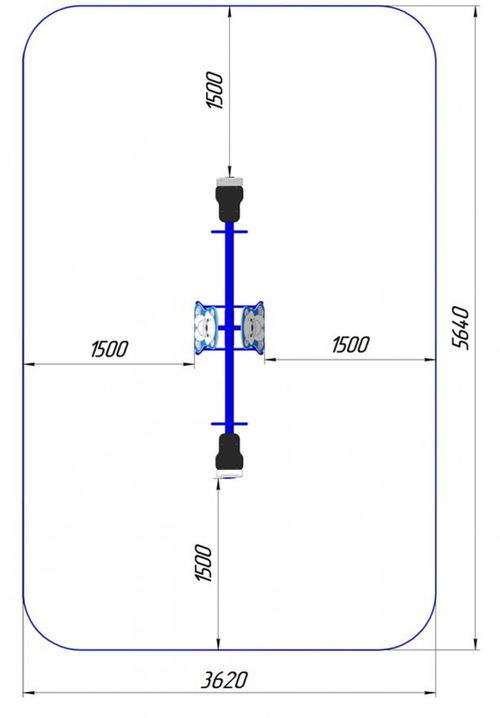 Качалка-балансир Мишка КБ-24.2