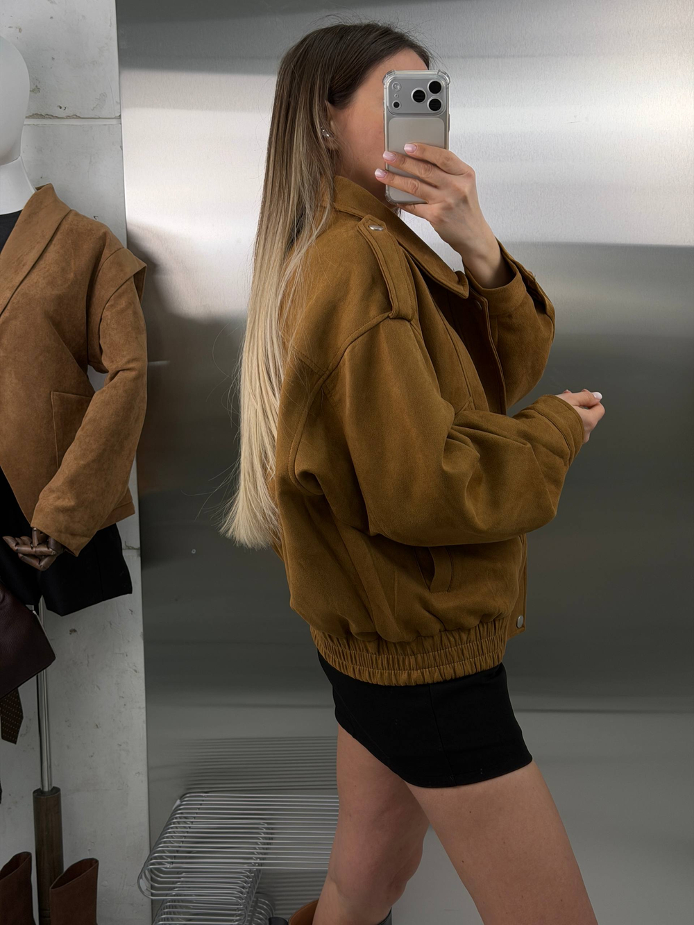 Куртка женская арт. 6561 цвет "рыжий"