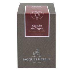 Чернила во флаконе Herbin Prestige 1670 50 мл Caroube de Chypre коричневые с золотыми блестками (15045JT) 2