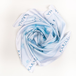 Шейный платок «Полет совы», 70×70 см