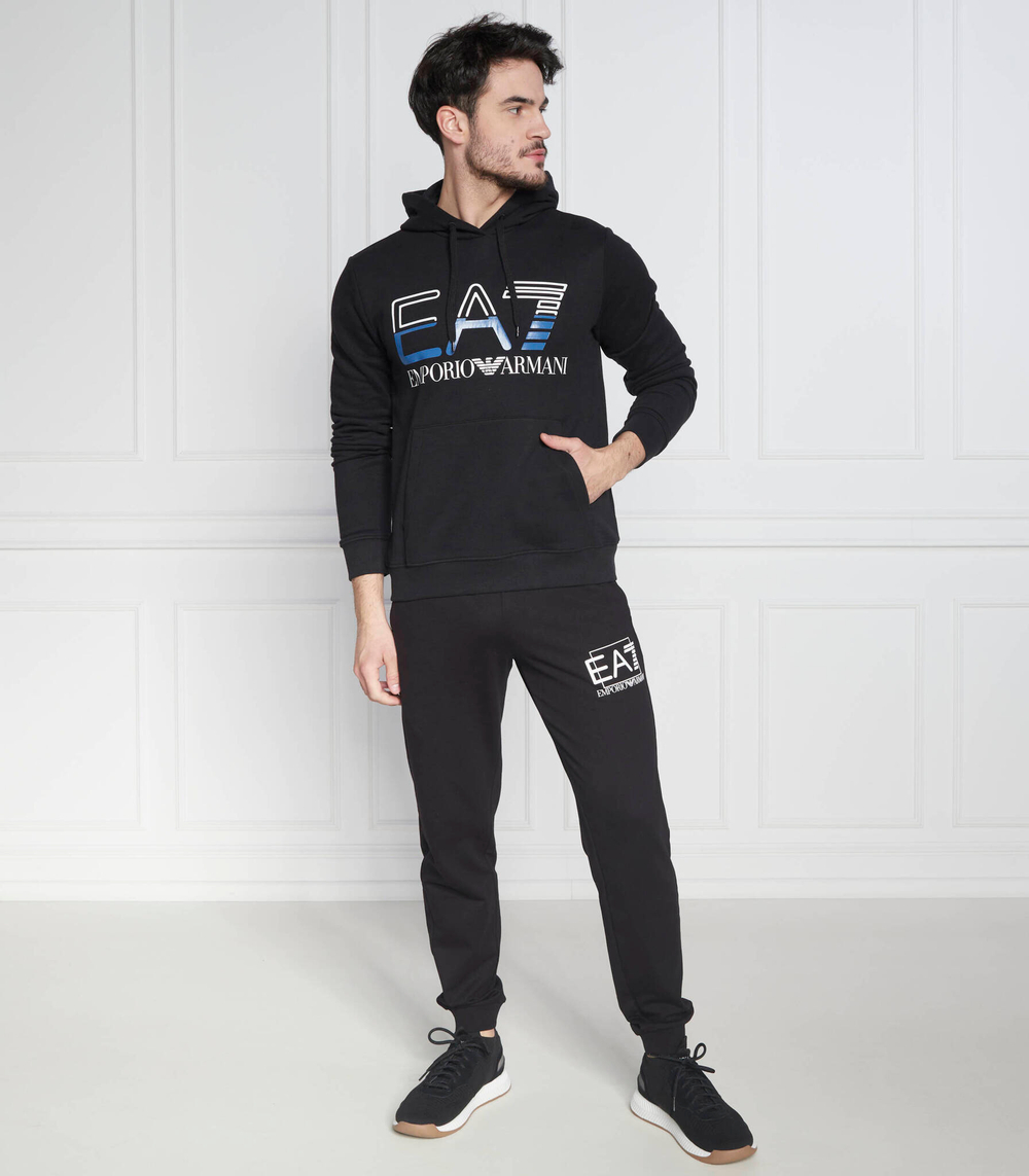 Худи EA7 - черный(3RPM13 PJLSZ)