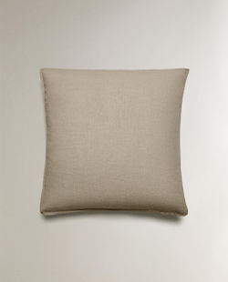 Наволочка Zara Home, лён 100%, однотонный, 7180/091