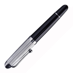 Перьевая ручка Aurora Millerighe Black resin with chrome CT, в подарочной коробке