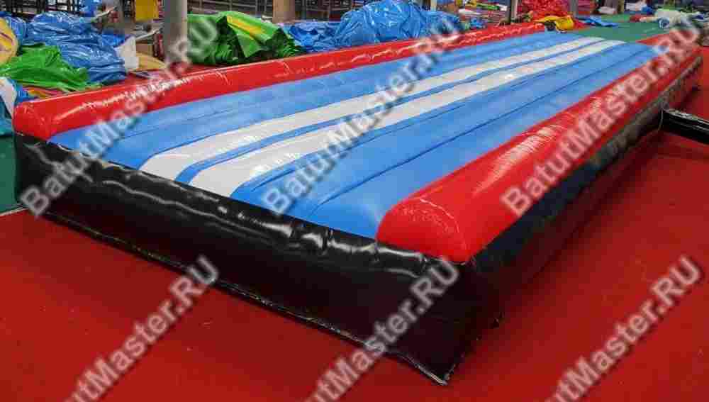 Надувной акробатический мат «Профи» для тренировок 6х3х0,7 м