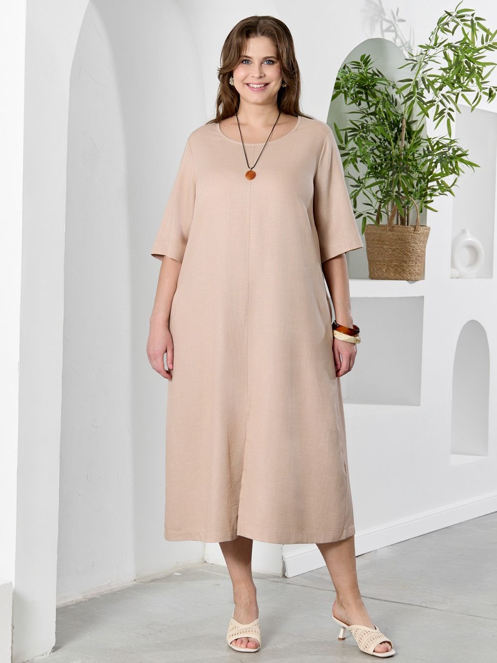 Платье Камео-1 Виотекс БЕЖЕВЫЙ