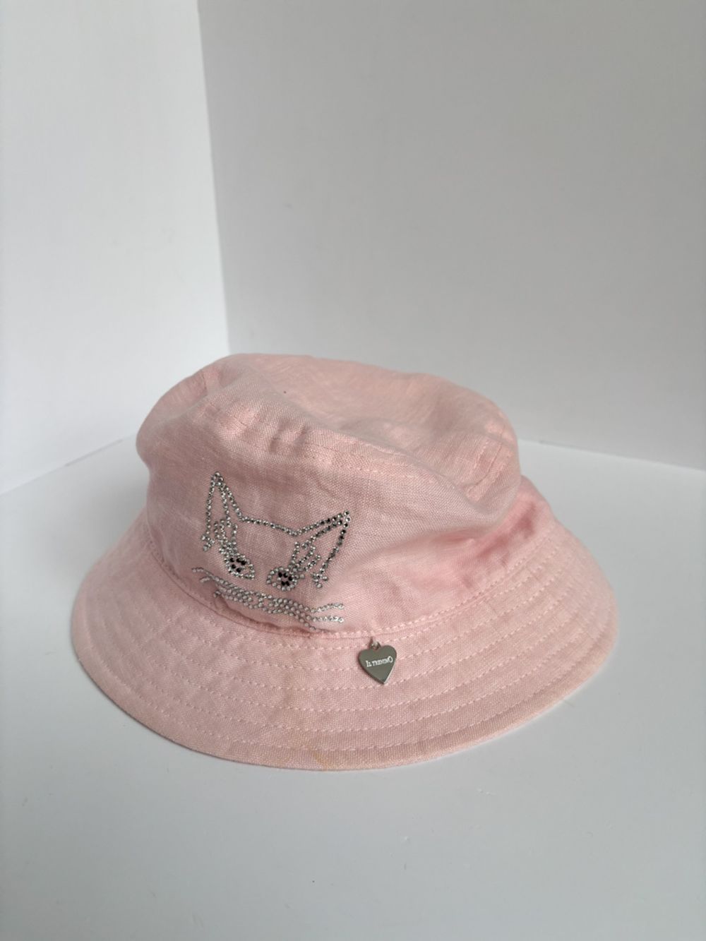 Панамка Il Trenino из хлопка и льна, 98