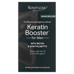 Reserveage Nutrition, Keratin Booster для мужчин, с биотином и сереноей, 60 капсул