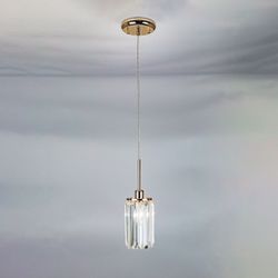 Citilux Синди CL330112 Подвесной хрустальный светильник Золото