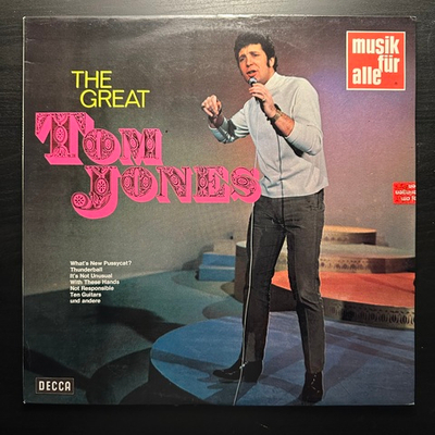 Tom Jones - The Great Tom Jones (Германия 1968г.)