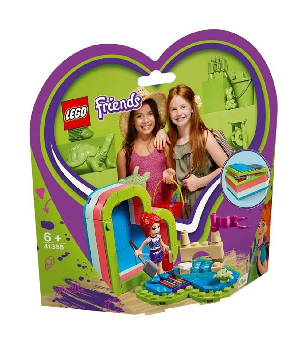 LEGO Friends: Летняя шкатулка-сердечко для Мии 41388 — Mia's Summer Heart Box — Лего Френдз Друзья Подружки