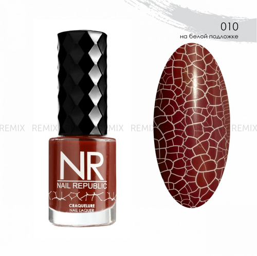 NR Лак CRAQUELURE 10, Кирпичный (10 мл)