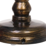 Сувенир с подсветкой «Волшебный фонарь» 8*7*21 см, Бронза