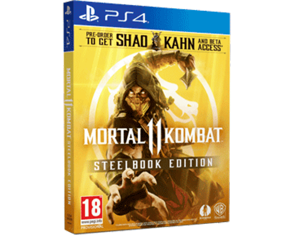 Mortal Kombat 11 Steelbook Edition (PS4) Б/У