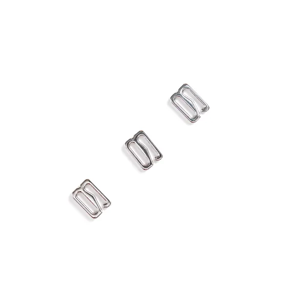 Крючок для бретели серебро 10 мм