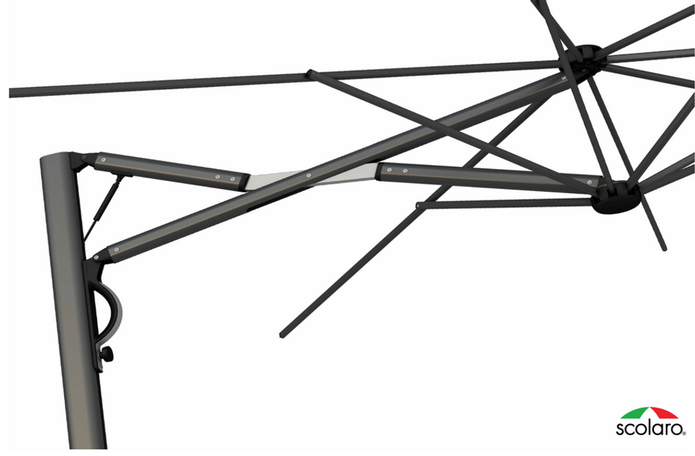 Зонт профессиональный 3х4 м Astro Carbon