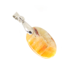 Кулон "Овал" опал древесный асс.
