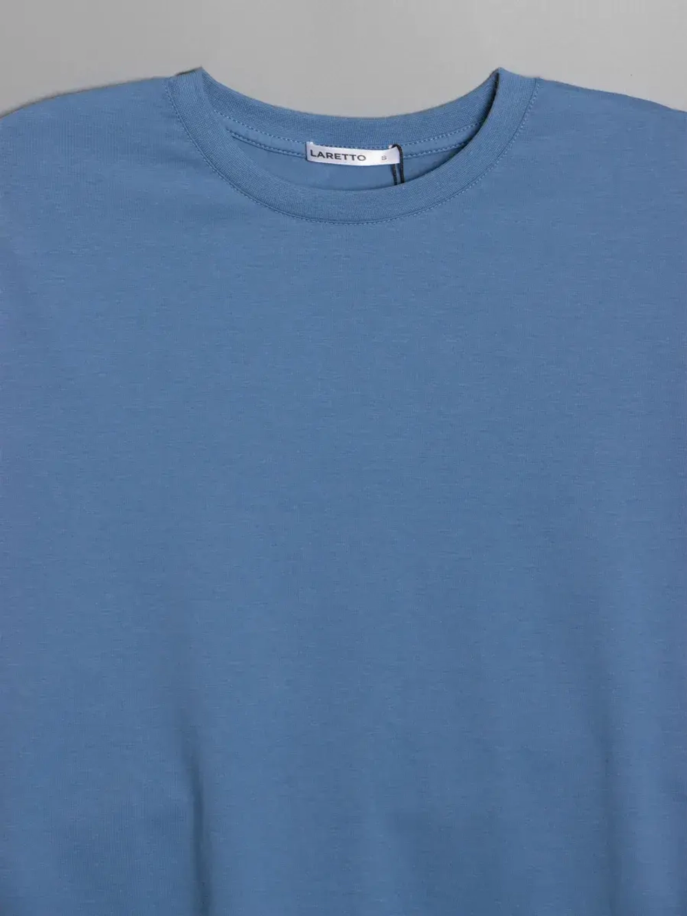 Футболка мужская летняя повседневная однотонная хлопок