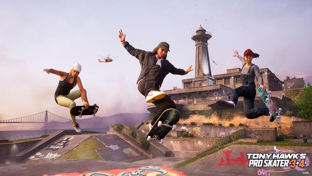 Игра Tony Hawk's Pro Skater 3 + 4 (Английская версия) для PlayStation 5