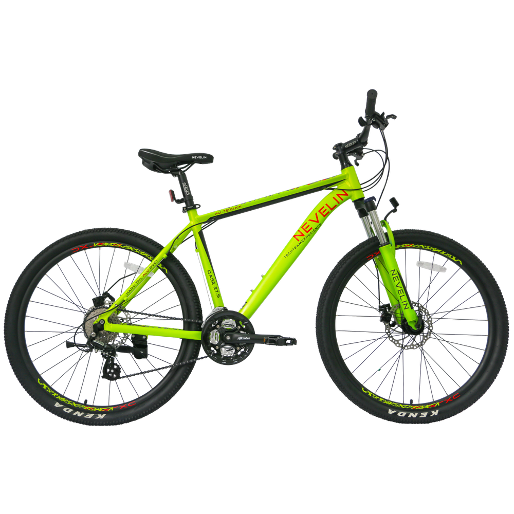 Велосипед TechTeam Nevelin 27.5"х17" салатовый