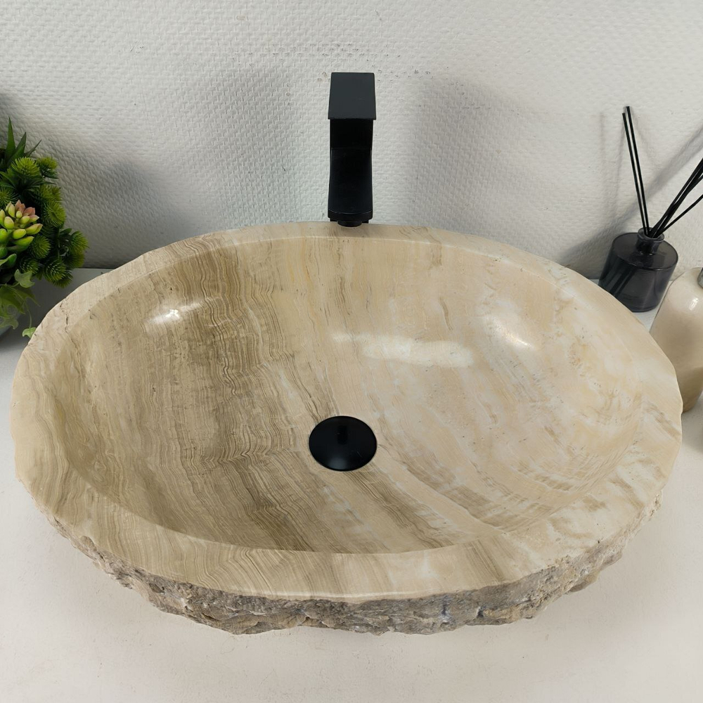 Раковина из оникса Erozy White EO-64363 56*43*15 0168