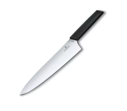 Victorinox - Нож шеф-повара Swiss Modern Knife 25см, черный / артикул   6.9013.25B  / GTIN 7613329150474