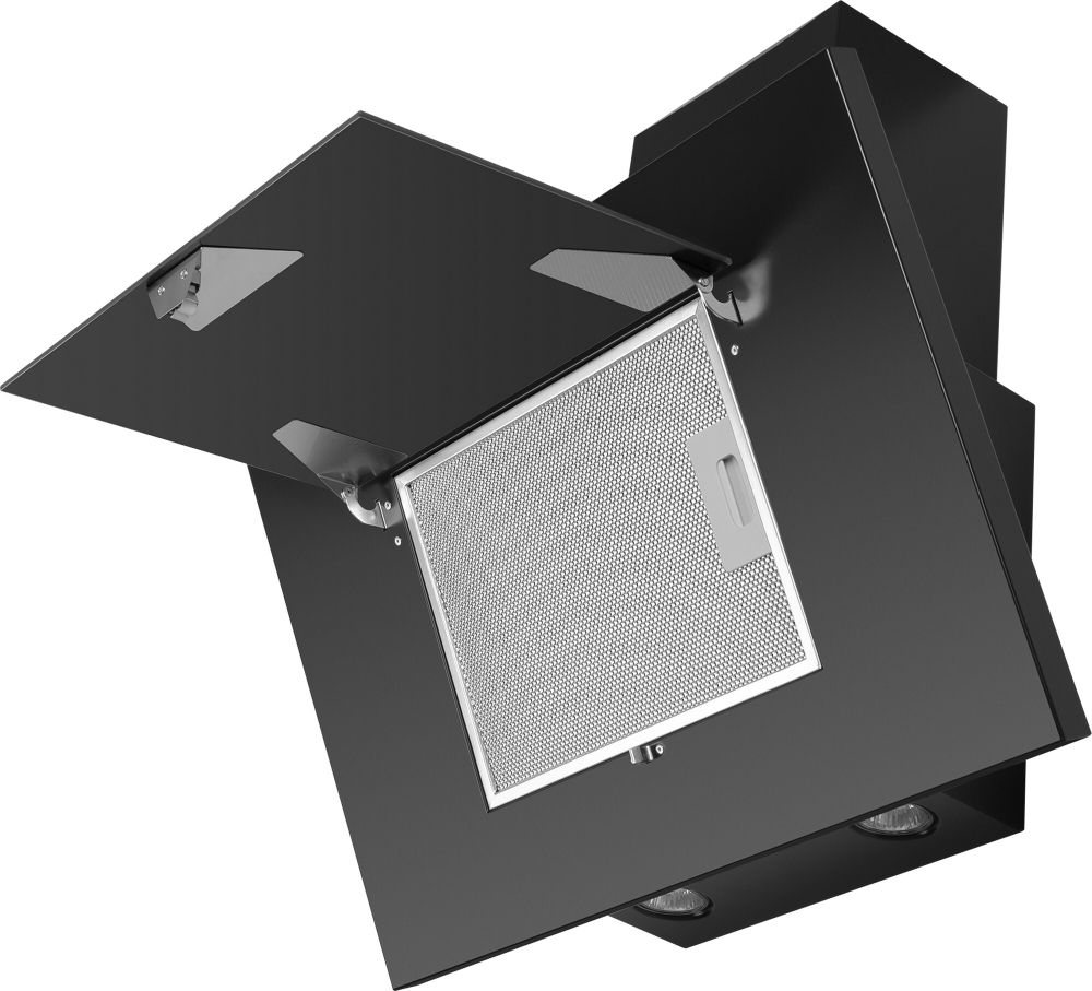 Кухонная вытяжка MAUNFELD Tower Light 50 черный фото 3