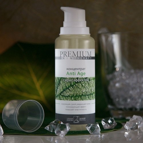 Концентрат для лица Anti-Age с криоэффектом Premium Skin Therapy 200мл