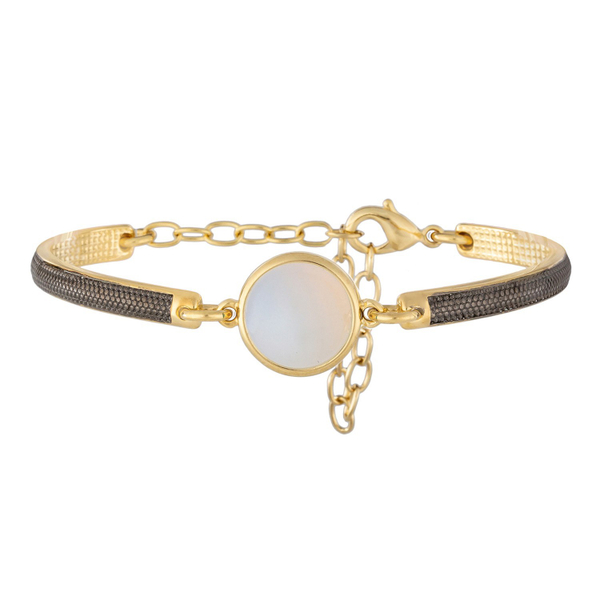 Браслет классический Possebon Pearl Opaline C1363.25 BW/G