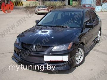 Рамка крепления номера для Mitsubishi Lancer 9 2003-2009