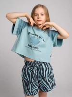 Костюм детский футболка и шорты в сад