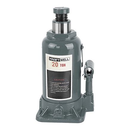 Цена на KraftWell (KRWBJ20) Домкрат бутылочный 20 тонн