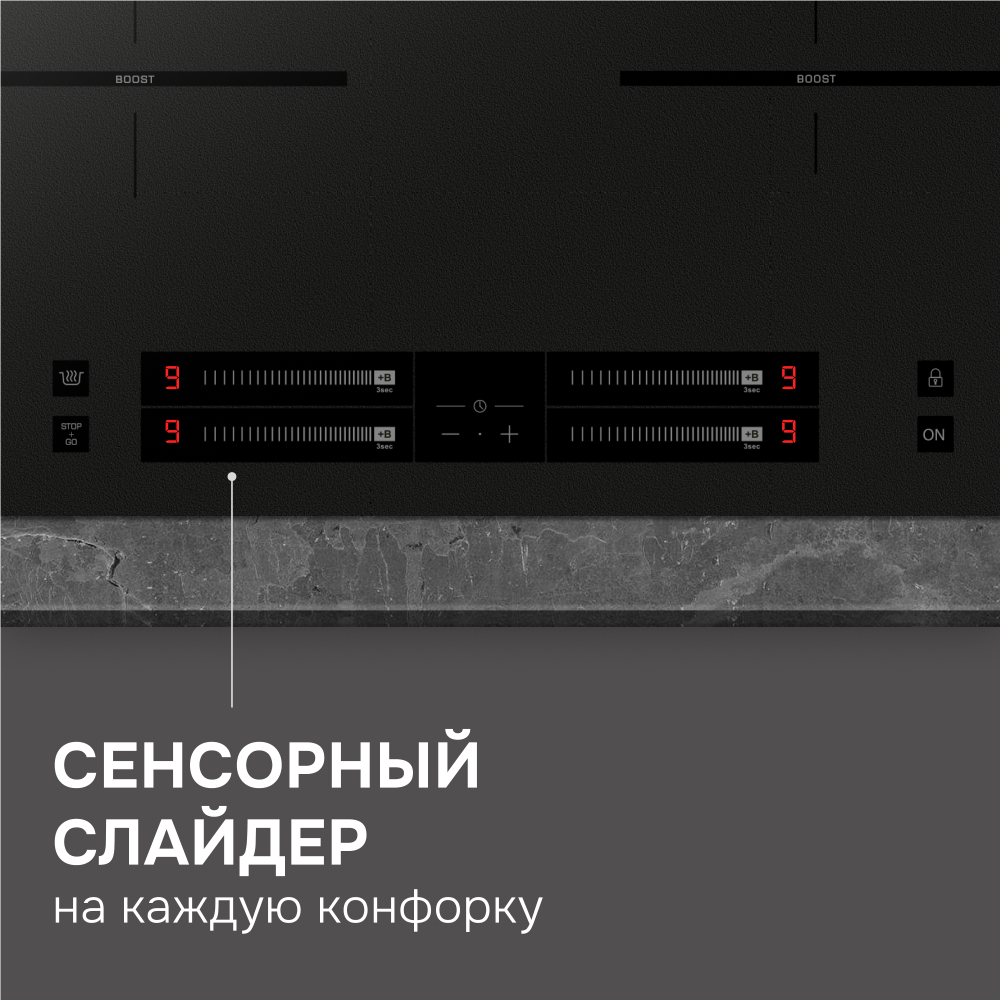 Стеклокерамическая варочная панель Zigmund & Shtain CI 23.6 B