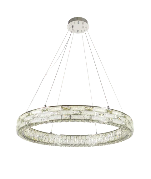 6014R/80W CHROME+CLEAR (1) Люстра NW