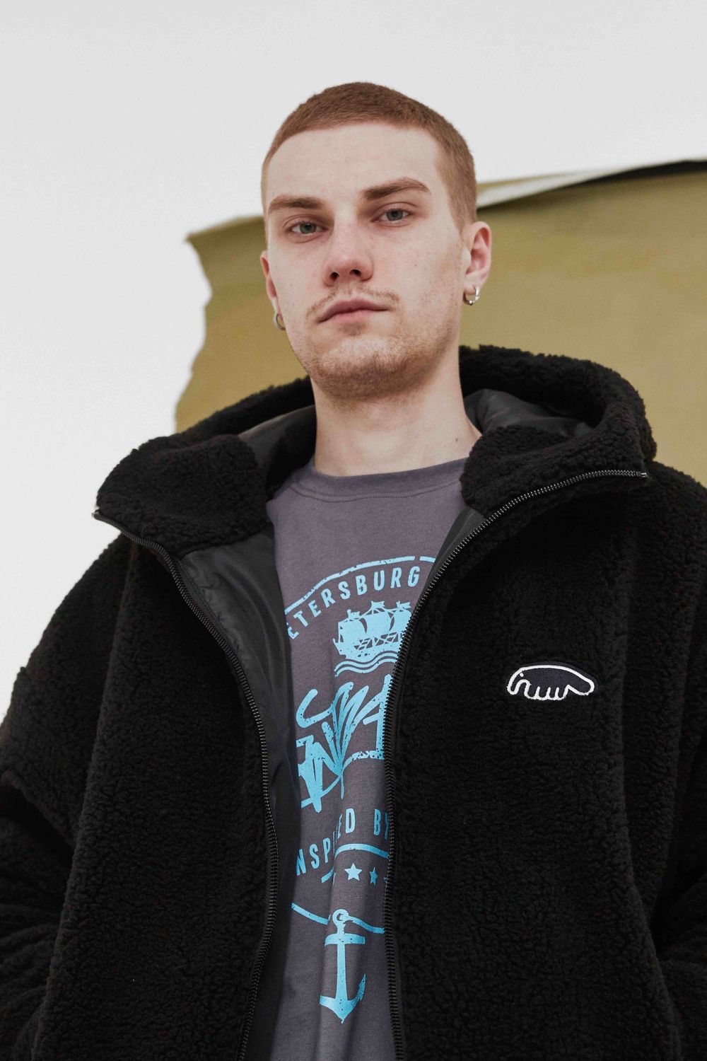 Куртка Anteater Comfy Sherpa SS23 Черная