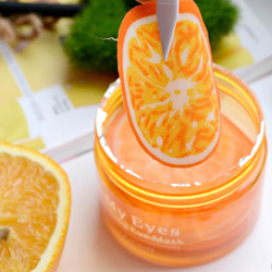 Тканевые маски для кожи вокруг глаз с экстрактом апельсина, 36 шт