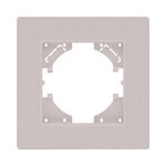 Рамка 1-постовая, кашемир матовый Kollinger Eleganz Plex EP1CM