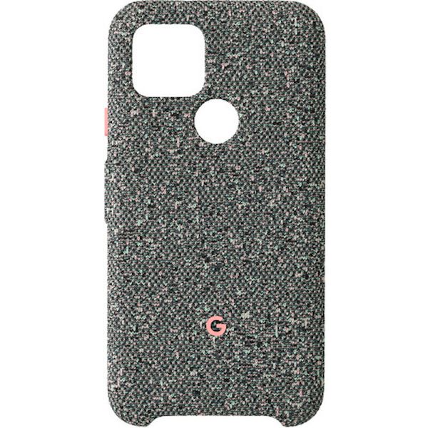 Чехол Google Pixel 5 Fabric Case, Static Gray (неизменно серый)