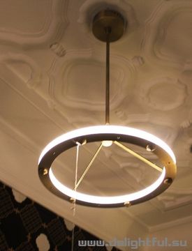 replica Halo Circle Pendant