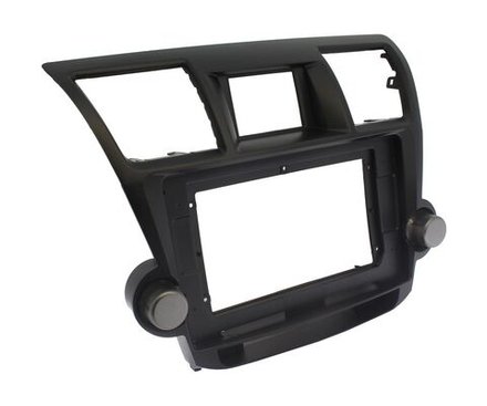 Комплект рамки с разъёмами 10" Toyota Highlander U40 2010-2013(крутилки активные) - Car-Smart 7194F2